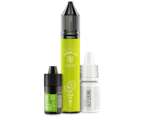 Набор LUCKY Lemon Lime lemonade 30 мл (Лимон + лайм), самозамес