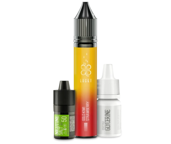 Набор LUCKY Gold Kiwi Strawberry 30 мл (Киви + Клубника), самозамес