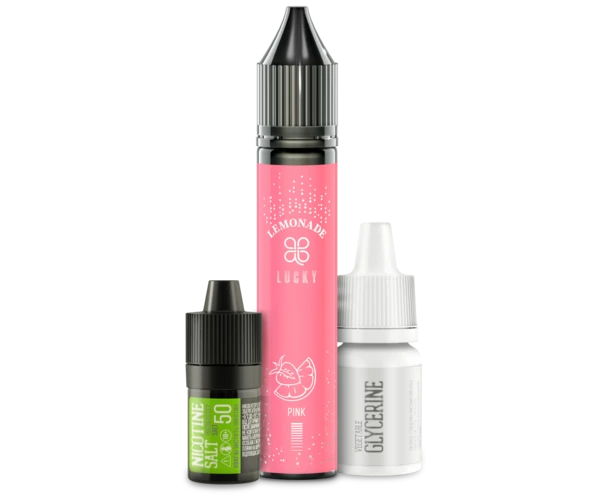 Набор LUCKY Pink lemonade 30 мл (Розовый лимонад), самозамес