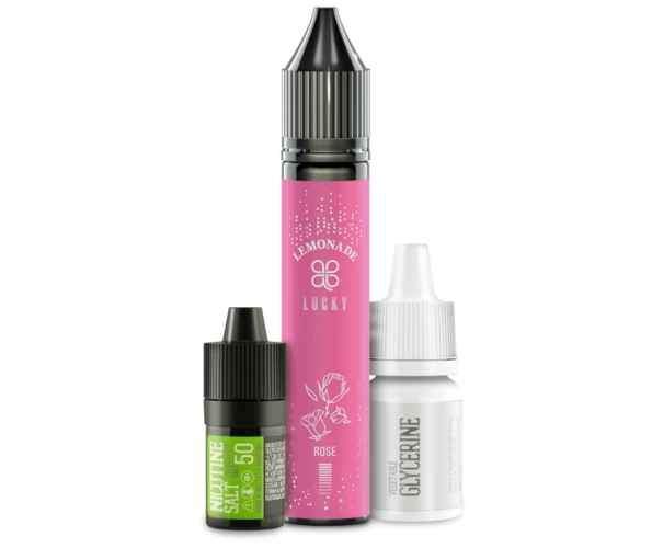 Набор LUCKY Rose lemonade 30 мл (Розовый лимонад), самозамес
