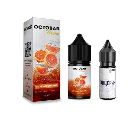 Набір OCTO BAR Prime Sicilian Orange 30 мл (Сицилійський апельсин), самозаміс