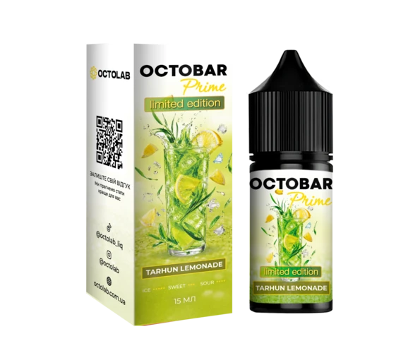 Набір OCTO BAR Prime Tarhun Lemonade 30 мл (Тархун + Лимонад), самозаміс