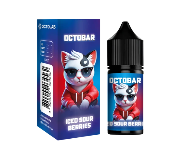 Набр OCTO BAR Iced Sour Berries 30 мл, самозаміс