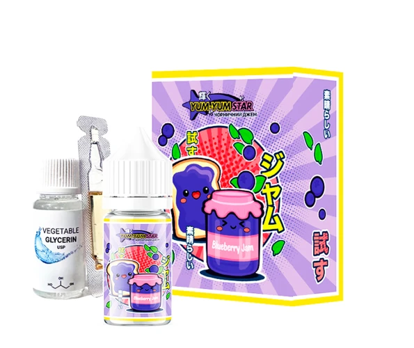 Набор Yum-Yum Star Salt Черничный Джем 30 мл, самозамес
