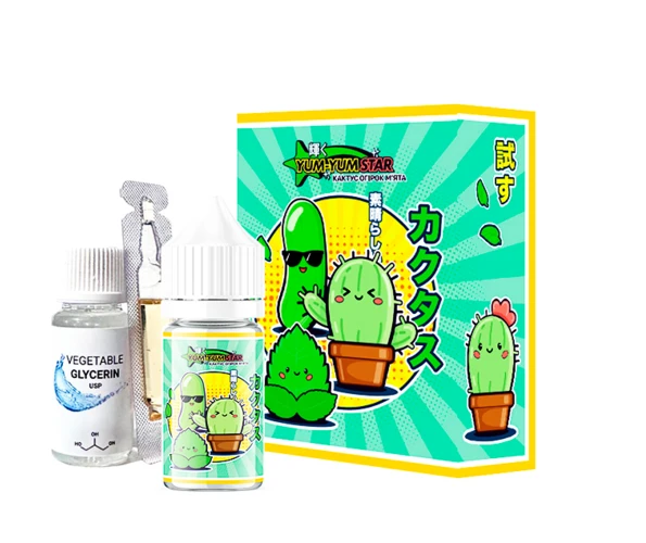 Набор Yum-Yum Star Salt Кактус Огурец Мята 30 мл, самозамес