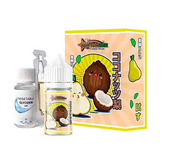 Набор Yum-Yum Star Salt Кокос Груша 30 мл, самозамес