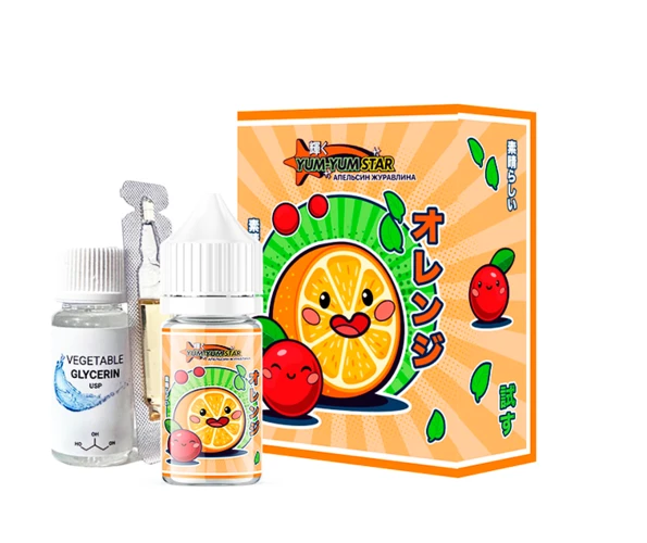 Набор Yum-Yum Star Salt Апельсин Клюква 30 мл, самозамес