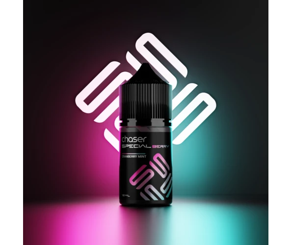 Набор Chaser Special Berry Cranberry Mint 30 мл 5% (Клюква + Мята), самозамес