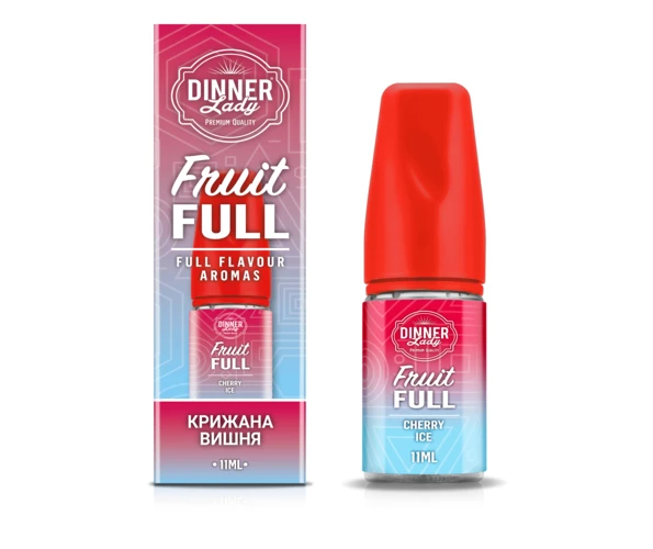 Набор Dinner Lady Fruit FULL Вишневый лед 30 мл, самозамес