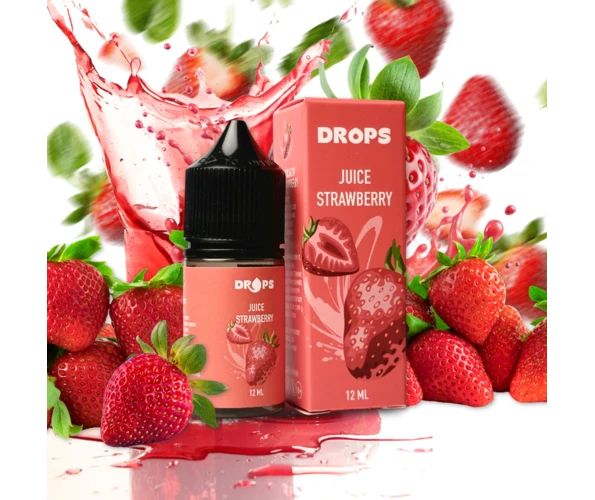 Набір Drops Kit Juice Strawberry 30 мл (Полуничний сік), самозаміс - Фото 2