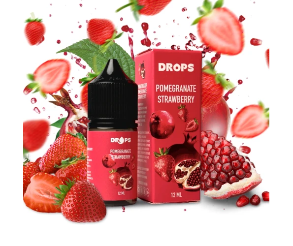 Набор Drops Kit Pomegranate Strawberry 30 мл (Гранат + Клубника), самозамес - Фото 2