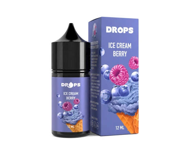 Набір Drops Kit Ice Cream Berry 30 мл (Ягідне морозиво), самозаміс