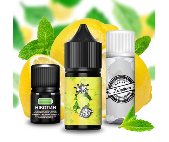 Набор Hype Kit Лимонная мята 30 мл, самозамес
