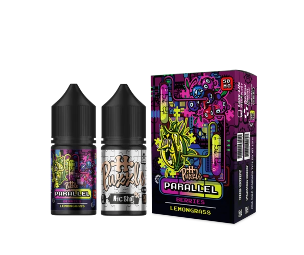 Набір In Bottle Salt Parallel Berries Lemongrass 30мл (Ягоди + Лемонграс), самозаміс