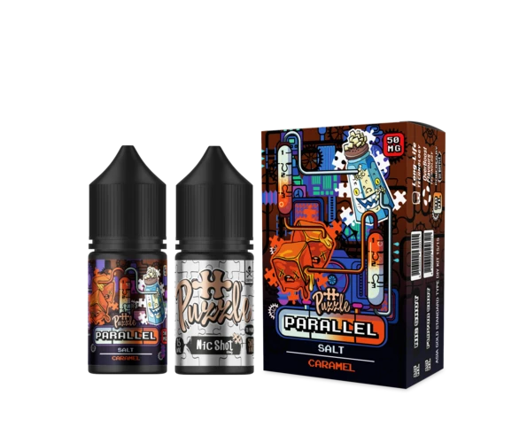 Набір In Bottle Salt Parallel Caramel 30мл (Солена Карамель), самозаміс