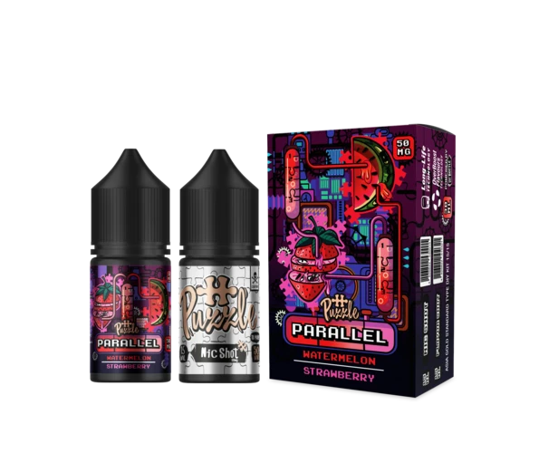 Набір In Bottle Salt Parallel Strawberry Watermelon 30мл (Полуниця + кавун), самозаміс