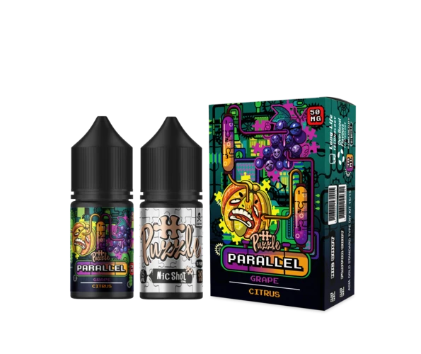 Набор In Bottle Salt Parallel Grape Citrus 30мл (Виноград + Цитрус), самозамес