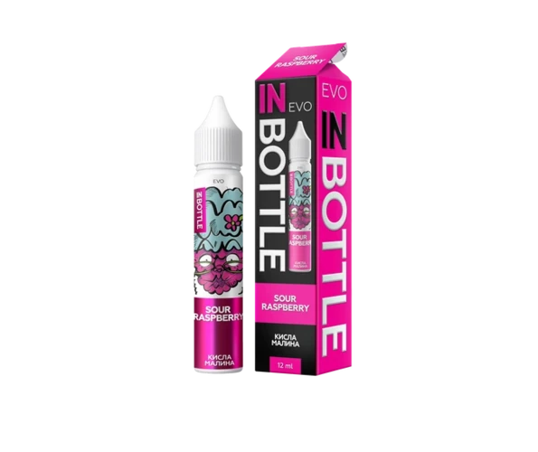 Набор In Bottle EVO Sour Raspberry 30 мл (Кислая малина), самозамес
