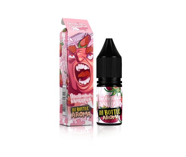Набір In Bottle Salt Puzzle Strawberry Milkshake 10 мл (Полуничний мілкшейк), самозаміс
