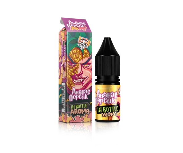 Набор In Bottle Salt Puzzle Pineapple Peach 10 мл (Ананас + Персик), самозамес