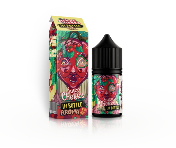 Набір In Bottle Salt Puzzle Cherry Juice 30 мл (Вишня), самозаміс