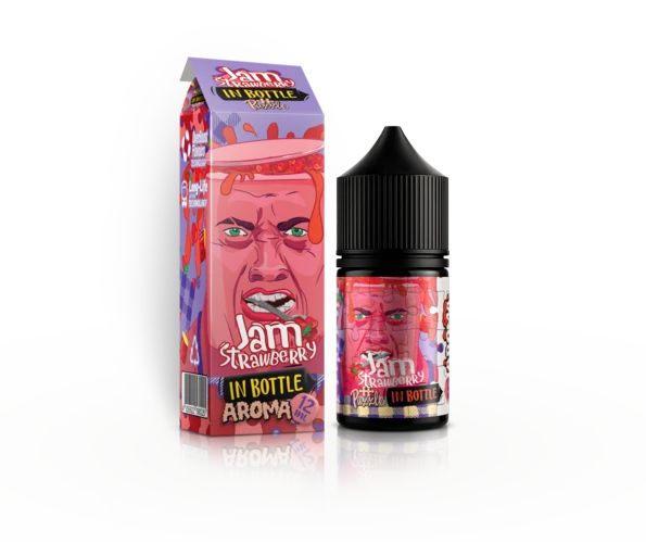 Набір In Bottle Salt Puzzle Strawberry Jam 30 мл (Полуничний джем), самозаміс