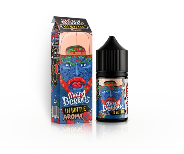 Набор In Bottle Salt Puzzle Mixed Berries 30 мл (Клубника + Малина + Земляника), самозамес