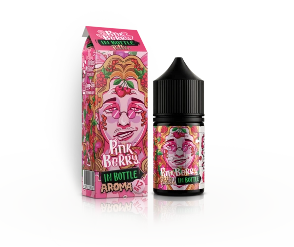 Набор In Bottle Salt Puzzle Pink Berry 30 мл (Клубника + Малина + Земляника), самозамес