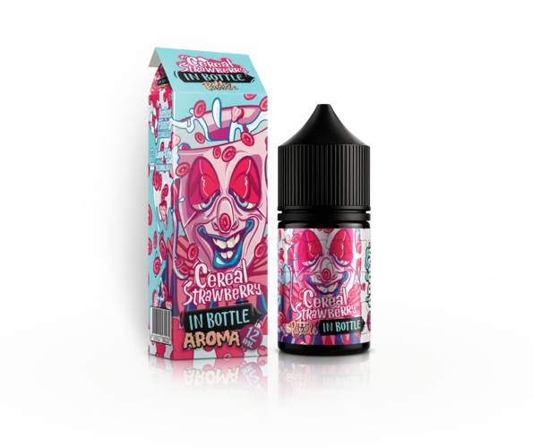 Набор In Bottle Salt Puzzle Strawberry Cereal 30 мл (Кукурузные хлопья с клубникой), самозамес