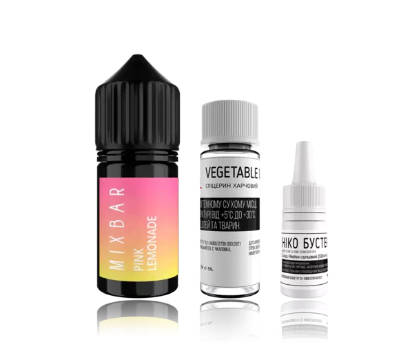 Набор MIX BAR Pink Lemonade (Розовый Лимонад) 65 мг 30 мл 6,5%, самозамес