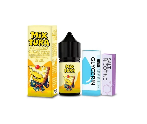 Набор Mixtura Salt Lemon Tart 30 мл 5% (Лимонный тарт) самозамес