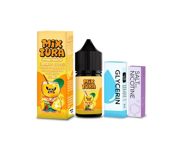Набор Mixtura Salt Mango Juice 30 мл 5% (Манговый сок) самозамес