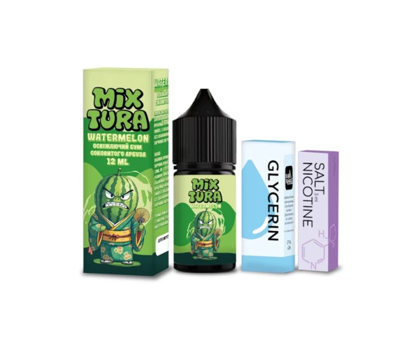 Набір Mixtura Salt Watermelon 30 мл 5% (Кавун) самозаміс