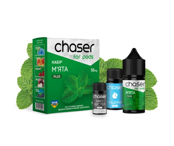 Набір Chaser For Pods Мята 30 мл, самозаміс