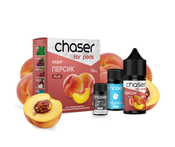 Набір Chaser For Pods Персик 30 мл, самозаміс