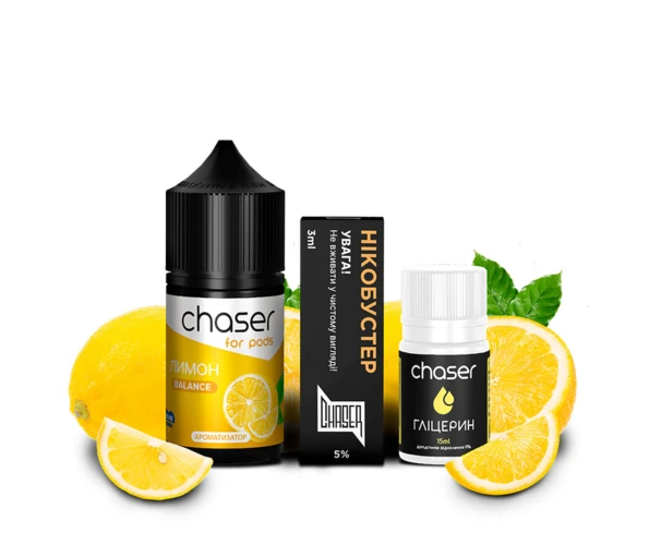 Набор Chaser For Pods Лимон 30 мл, самозамес