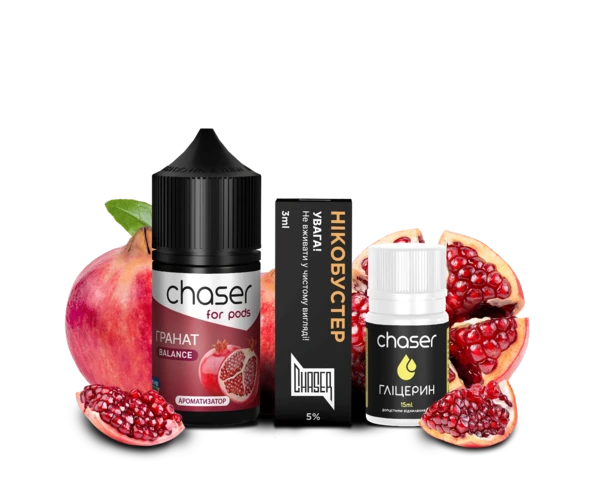 Набір Chaser For Pods Гранат 10 мл, самозаміс
