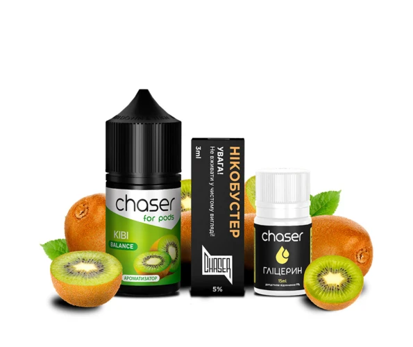 Набір Chaser For Pods Киви 30 мл, самозаміс