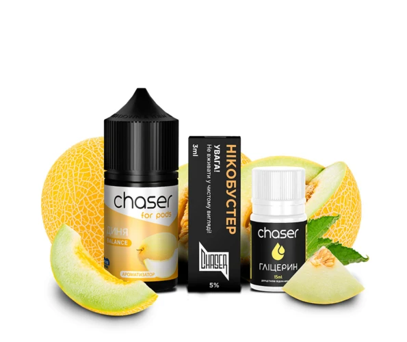 Набор Chaser For Pods Дыня 10 мл, самозамес