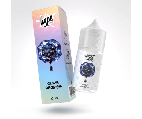 Набор Hype GEMS Blime Berries 30 мл 50 мг (Черника + черная смородина), самозамес