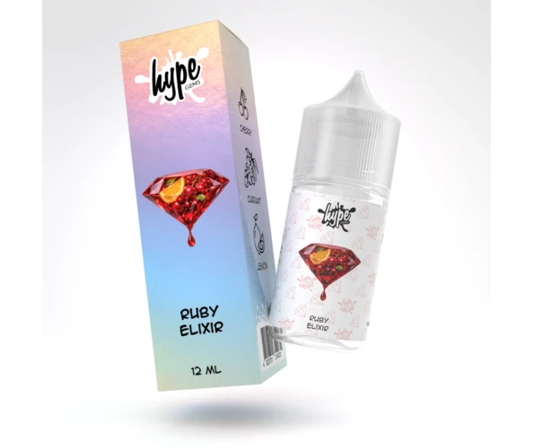Набір Hype GEMS Ruby Elixir 30 мл 50 мг (Ягодний мікс), самозаміс