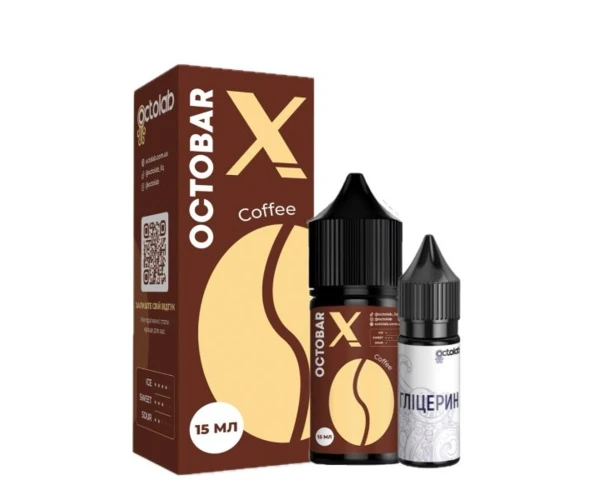 Набор OCTO BAR X Coffee 50 мг 30 мл (Кофе), самозамес