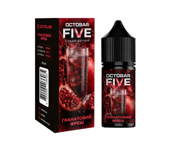 Набор OCTO BAR Five набор Гранатовый Фреш 30 мл, самозамес