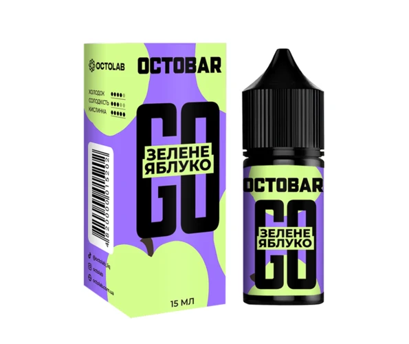 Набор OCTO BAR GO Зеленое Яблоко 30 мл, самозамес