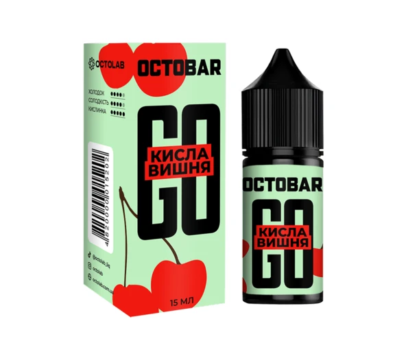 Набор OCTO BAR GO Кислая вишня 30 мл, самозамес