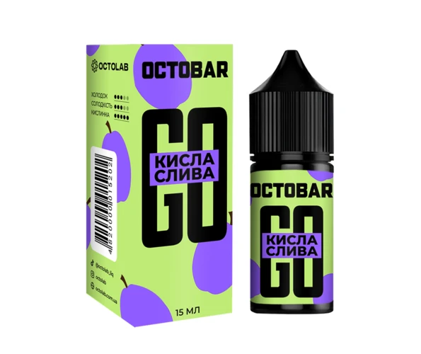 Набор OCTO BAR GO Кислая слива 30 мл, самозамес