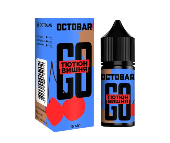 Набор OCTO BAR GO Табак Вишня 30 мл, самозамес