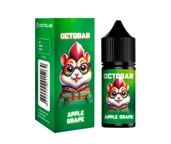 Набор OCTO BAR Apple Grape 30 мл (Яблоко с виноградом), самозамес