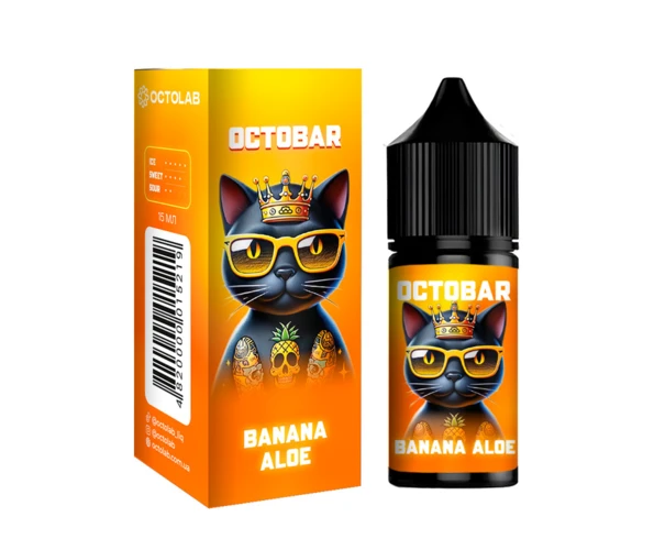 Набор OCTO BAR Banana Aloe 30 мл (Банан с алое), самозамес