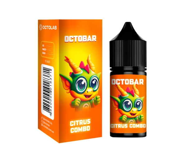 Набор OCTO BAR Citrus Combo 30 мл (Лимон + Лайм), самозамес